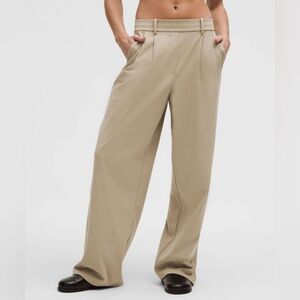 Lululemon Daydrift Wide-leg Trousers Sheer Oak size L